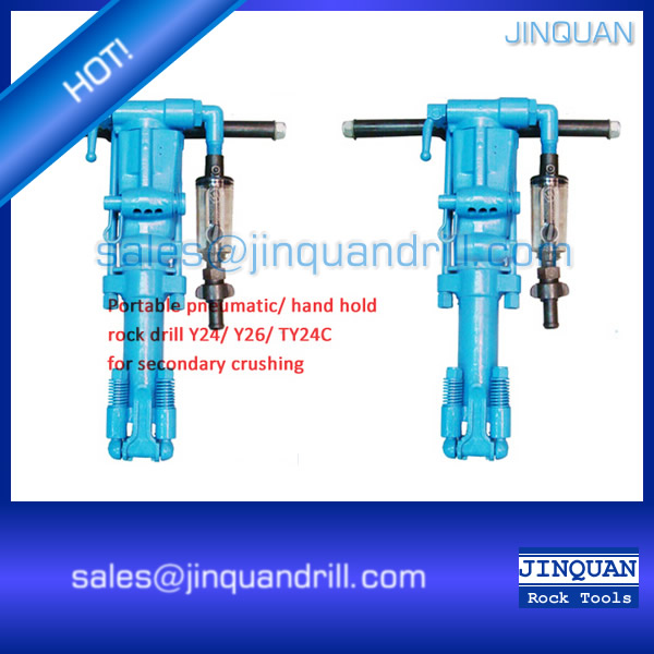 Jinquan Y19A YO20 Y24 Y26 YT27 YT28 YT29A YT24 YT26 YSP45 YN27C Pneumatic Rock Drill Jack Hammers