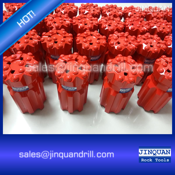 Threaded button bit T38 76mm