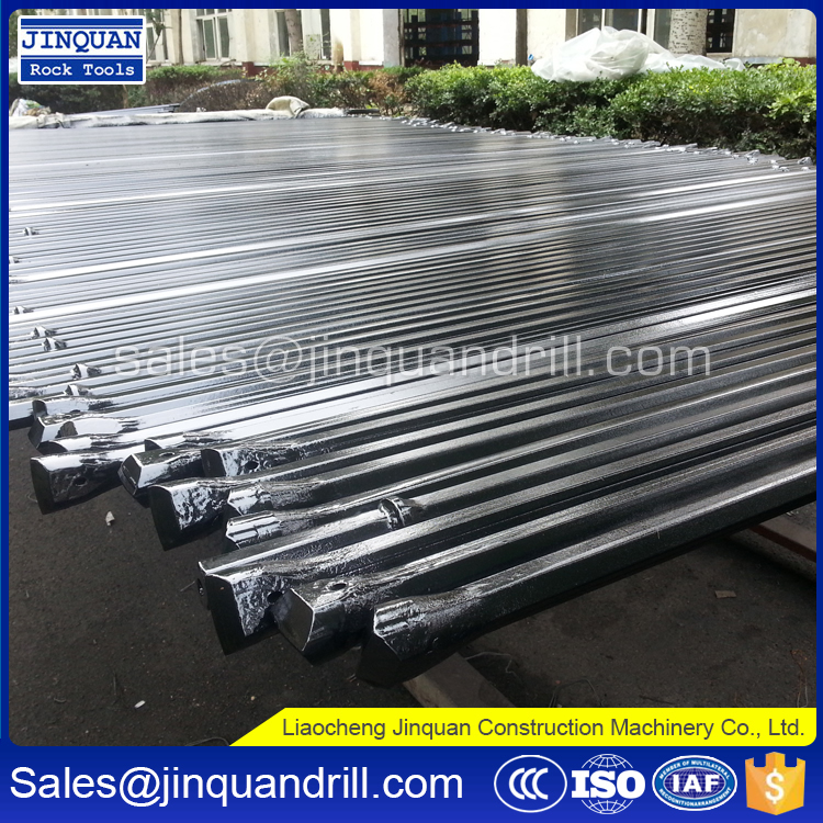 H19 Integral drill steels H22 Integral drill rods Plug hole integral steels 7 degree 11 taper degree 12 degree