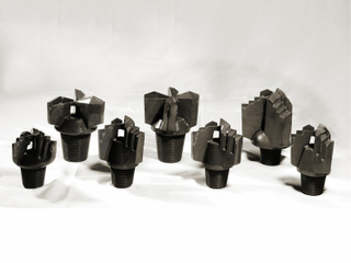 3 Wing Step and Chevron Drag Bits 5" 6" Pin 2 3/8" API Reg