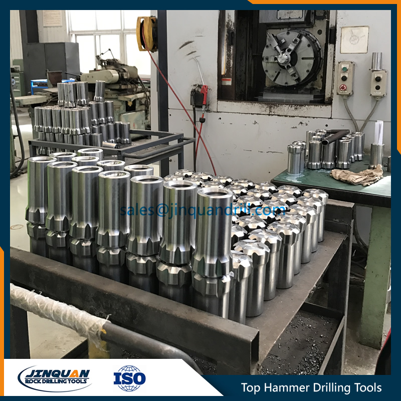 Button bits production-1