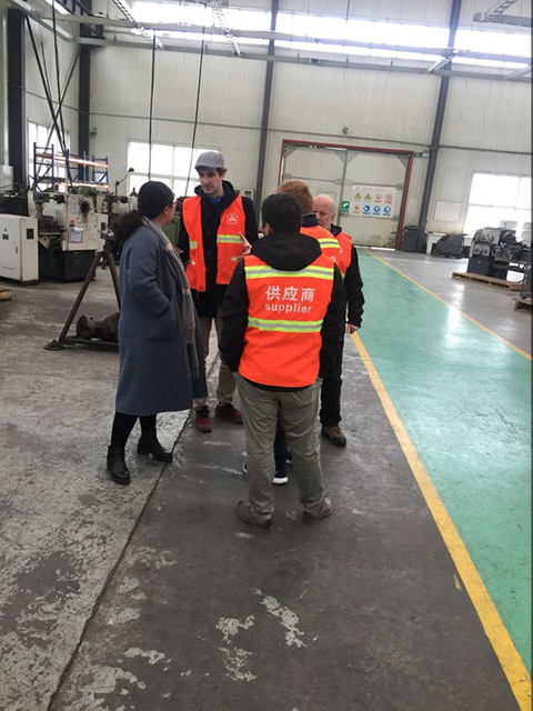 Visiting our rock tools factory at Jinquan